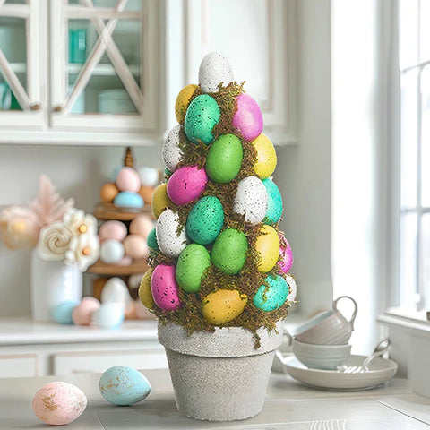 Easter Decor Floral Tree