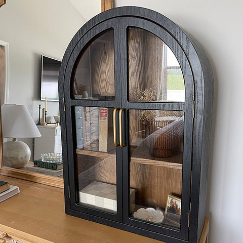 Arched Black Cabinet Archways Home Decor Trends