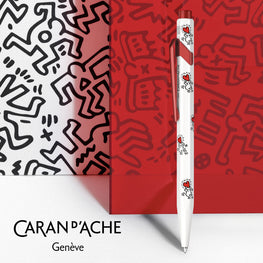 Caran d'Ache 849 カランダッシュ＋キース・へリング ホワイト スペシャルエディション ボールペン