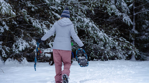 Snowshoeing