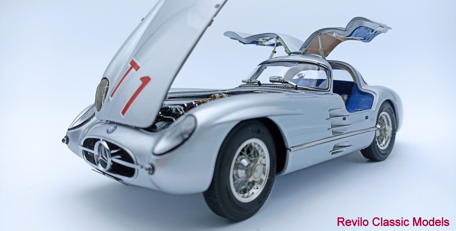 CMC 1:18 Mercedes 300 SLR Uhlenhaut coupe M246 – Revilo Model Cars