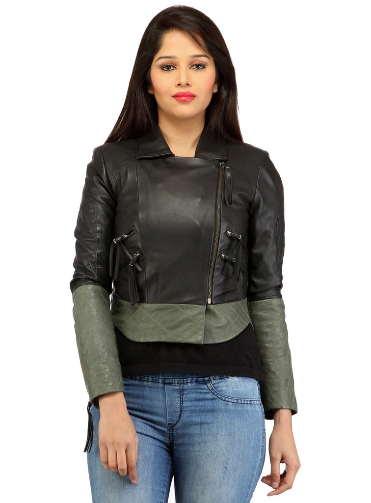 short biker jacket womens