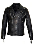 Leather Washed Vintage Men Jacket