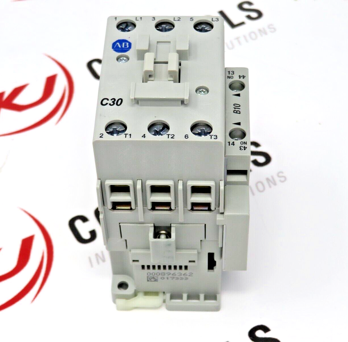 Allen-Bradley 100-C30D10 Contactor Series C with 100-S Auxiliary Contact  Block