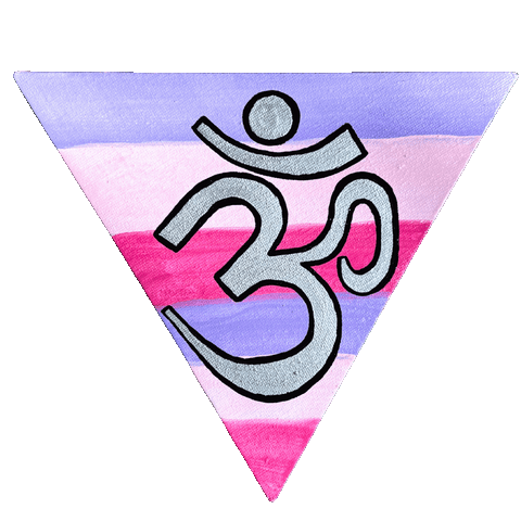 Arjuna Rigby Yoga OM Symbol Paintings