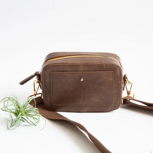 Wanderlust Camera Crossbody - Brown - Remarkable Dash