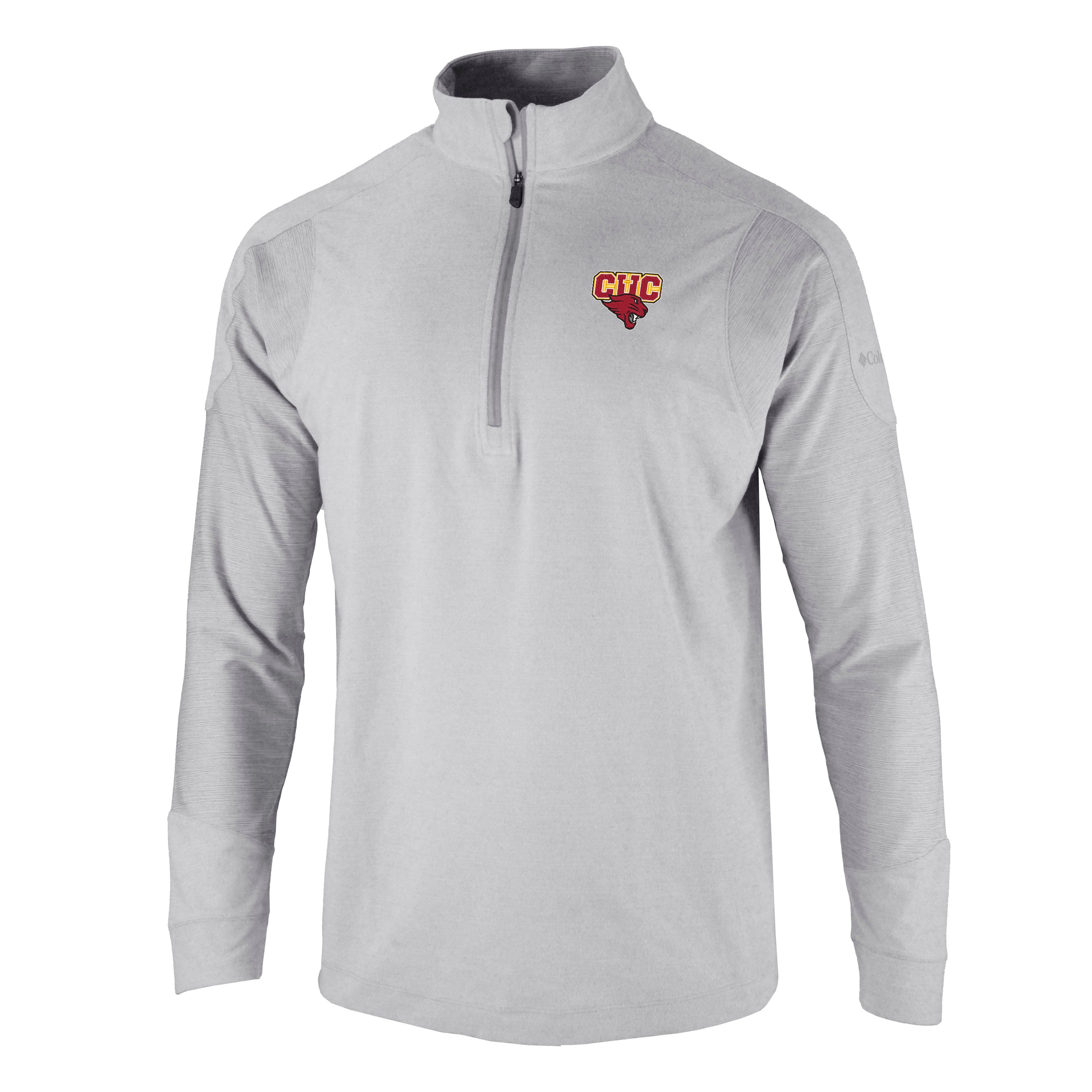Columbia Omni Wick Catch It Thin 1/4 Zip | Cool grey