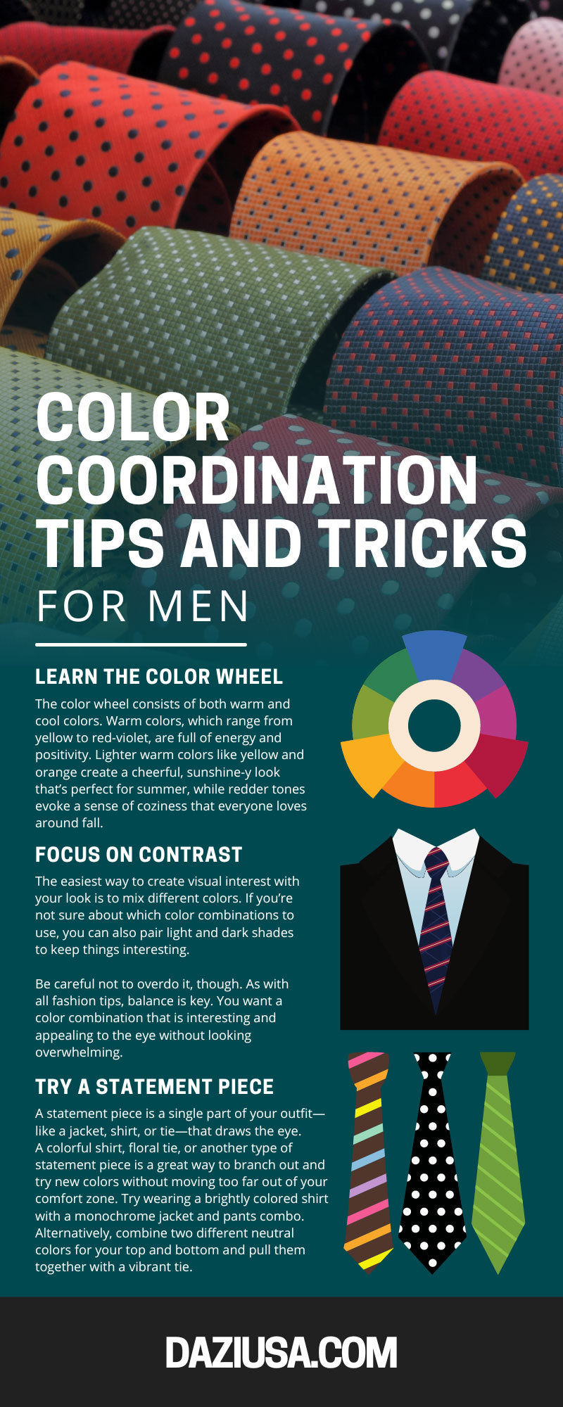 Color Coordination Tips and Tricks for Men