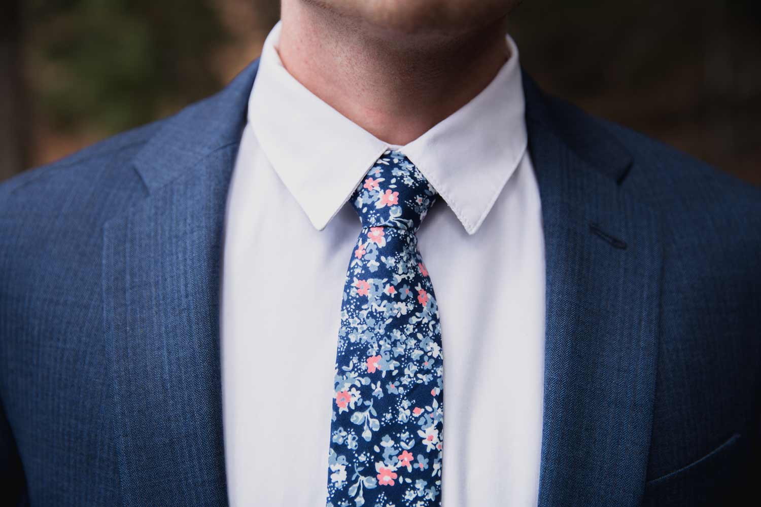 floral tie