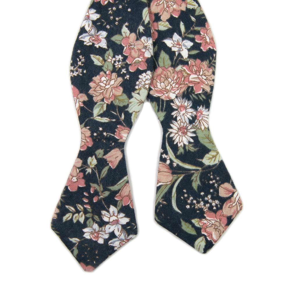 DAZI - Lotus - Floral Bow Tie