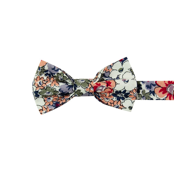 DAZI - Orange Pansy - Pre-Tied Bow Tie