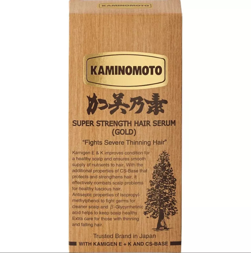 KAMINOMOTO - Super Strength Hair Serum, for Hair Loss & Growth, 150ml / 5 fl. oz.