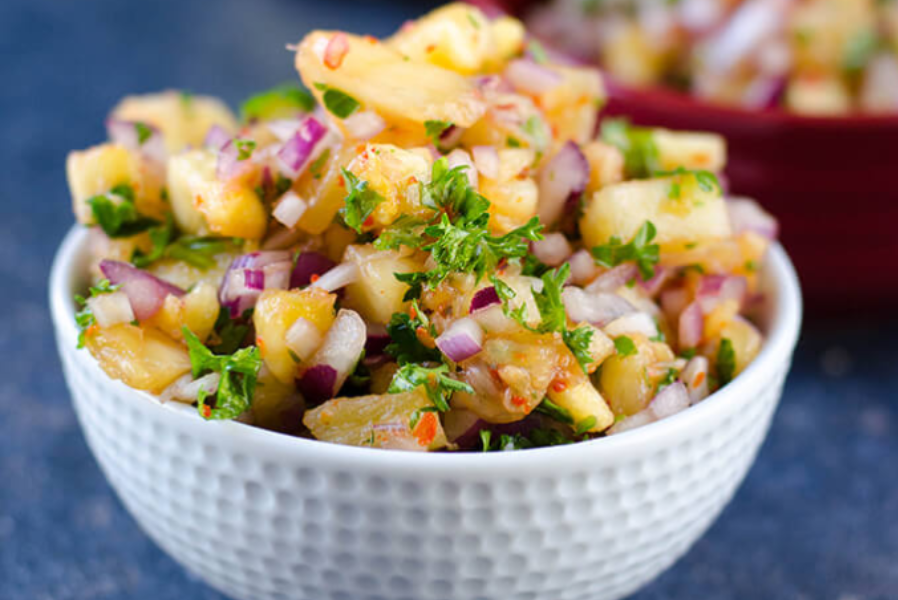 Spicy Pineapple Salsa – Nuvo Olive Oil