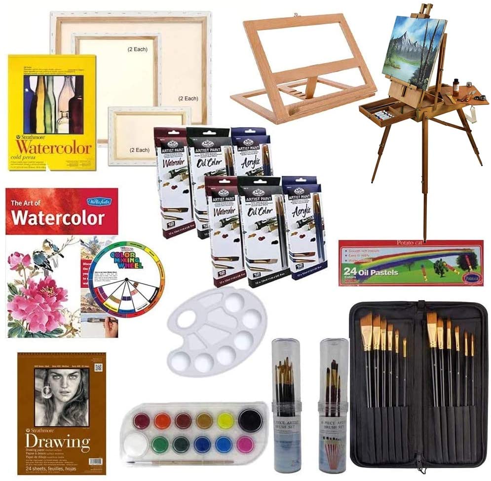 French Easel Deluxe Art Set French Easels Com