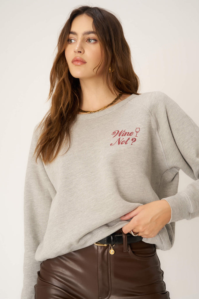 – Grey Fiesta/Siesta SOCIAL Sweatshirt T Reversible PROJECT Heather -