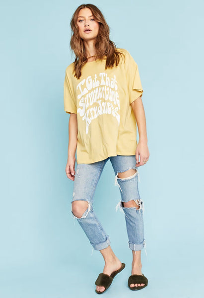 Summertime Kindness Tee Honey Comb - Project Social T