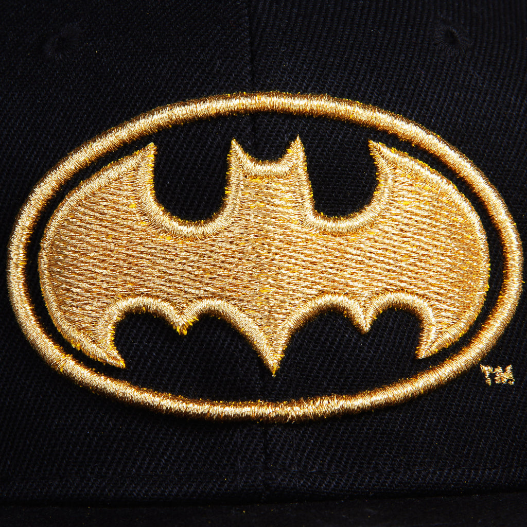 Gorra Plana Logo Batman Gold Edition – KINGMONSTER