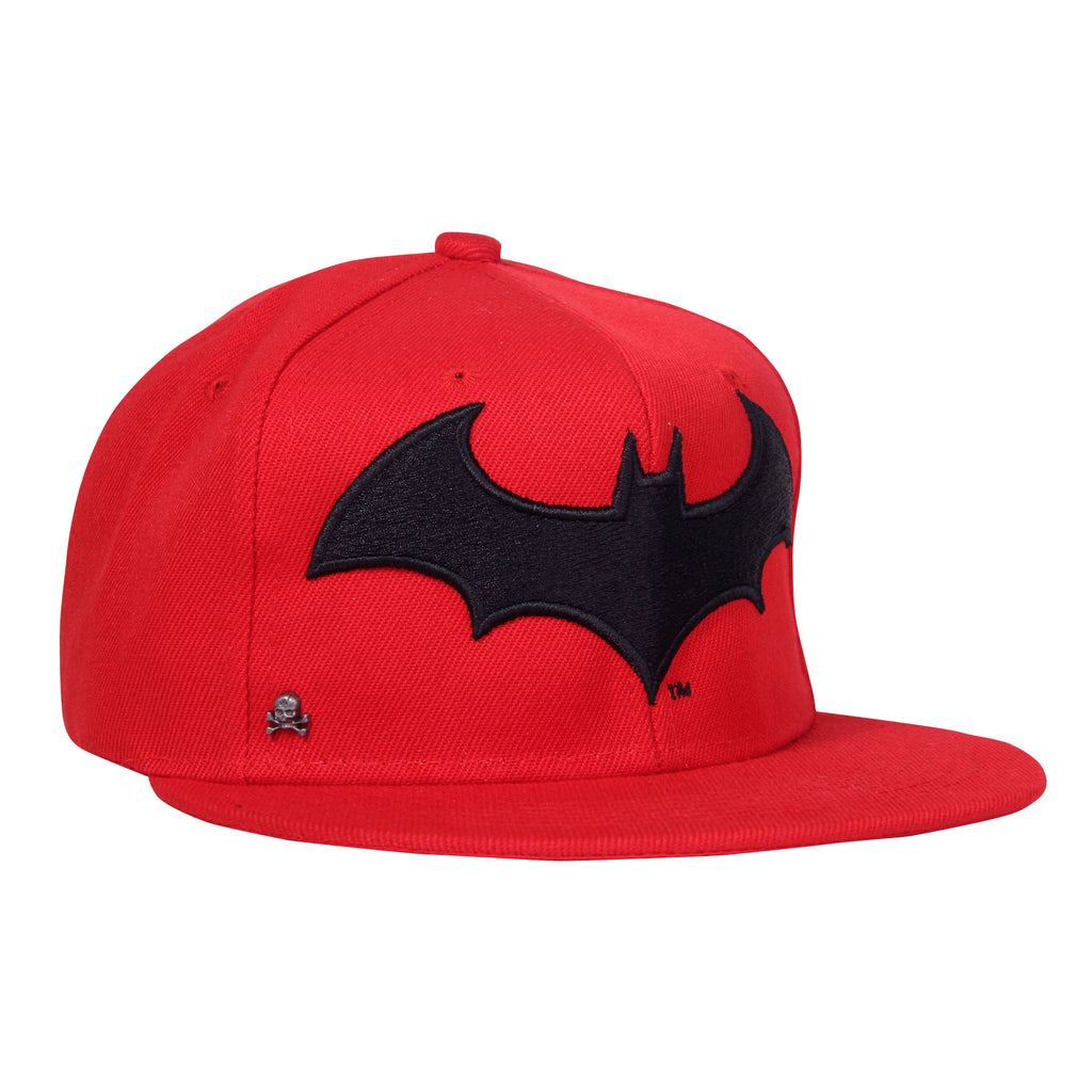 Gorra Plana Logo Arkham roja /Negro – KINGMONSTER