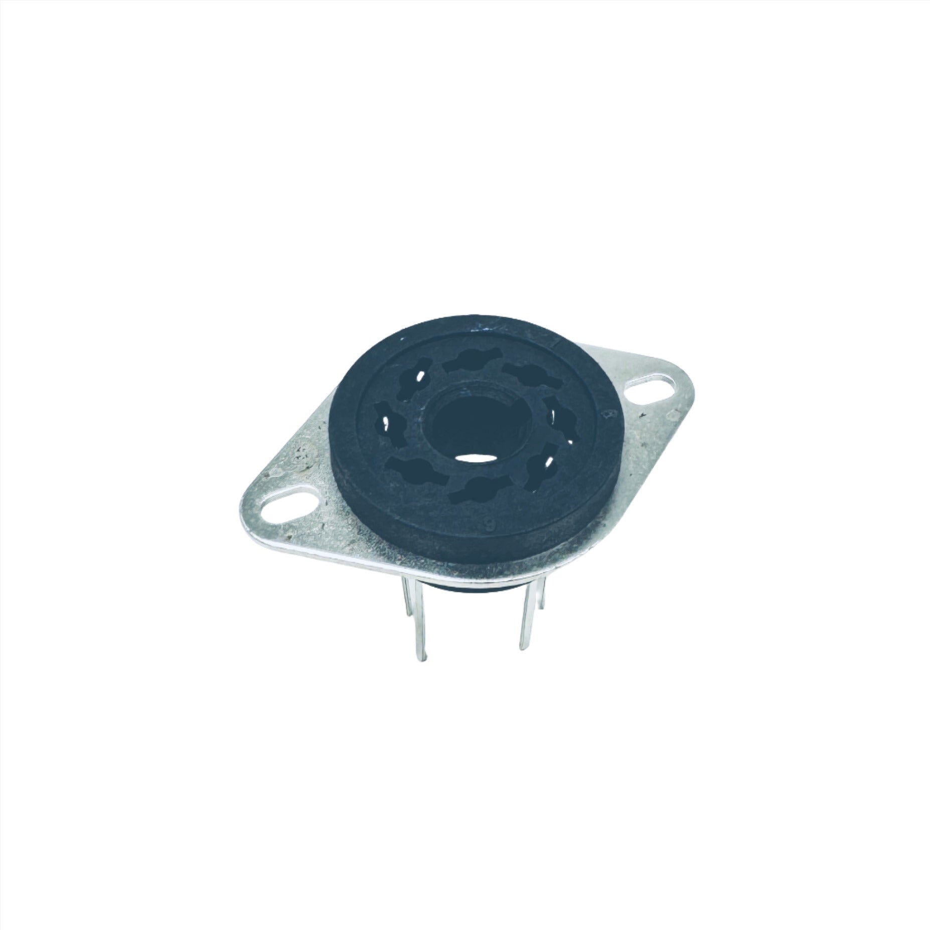 Plastic 8 Pin Chassis Mount Socket W/ Long Leads - TUS8C6