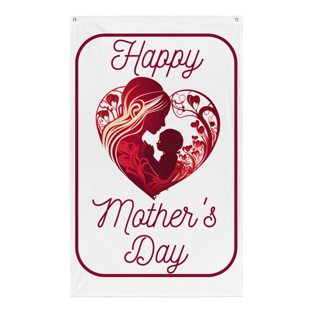Happy Mother's Day Flag