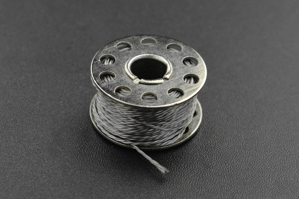  Adafruit Stainless Thin Conductive Yarn/Thick Conductive Thread  - 35 ft : Arts, Crafts & Sewing