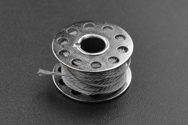  Adafruit Stainless Thin Conductive Yarn/Thick Conductive Thread  - 35 ft : Arts, Crafts & Sewing