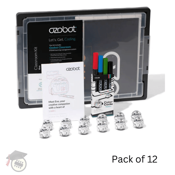Ozobot Colored Markers, Dual-Sided, 5-Pack
