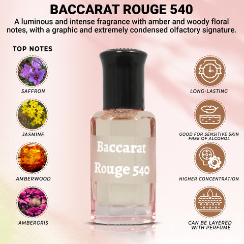 Inspirado en Baccarat Rouge 540, Infinite Love E540 50 ml, Perfume de Lujo,  Fragancia para mujeres y hombres, perfume unisex, aroma, idea de regalo -   México