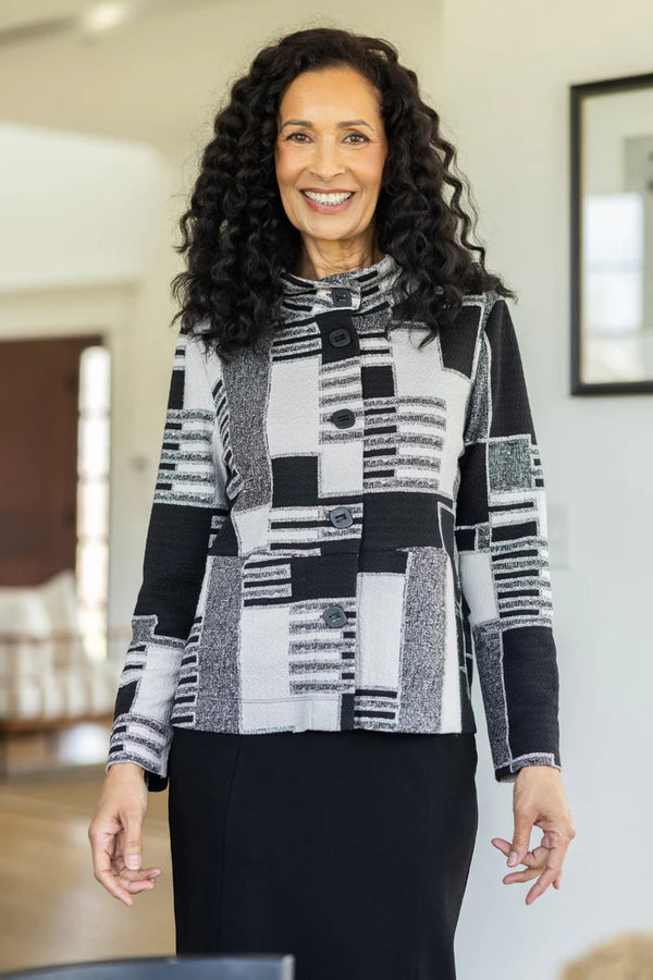 Squared Away Jacket - 13519 - Dove