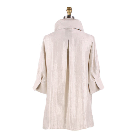 Damee NY Solid Signature Swing Jacket in Champagne ♥ 200 -CMP – Shop My ...