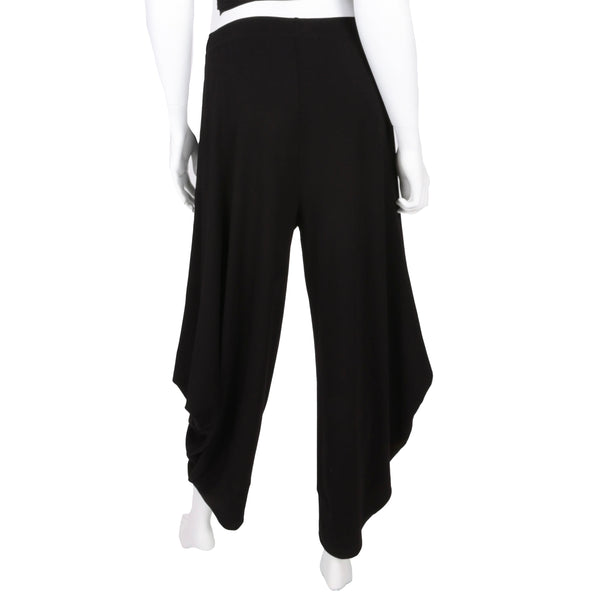 IC Collection Balloon Draped Pant in Black - 5562P – Shop My Fair Lady