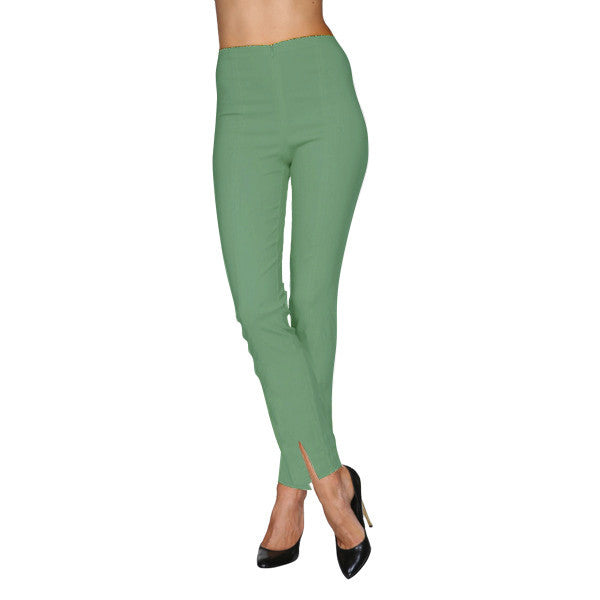 Mesmerize Pants with Front Ankle Slits and Front Zipper Front in Ruby –  Shop My Fair Lady