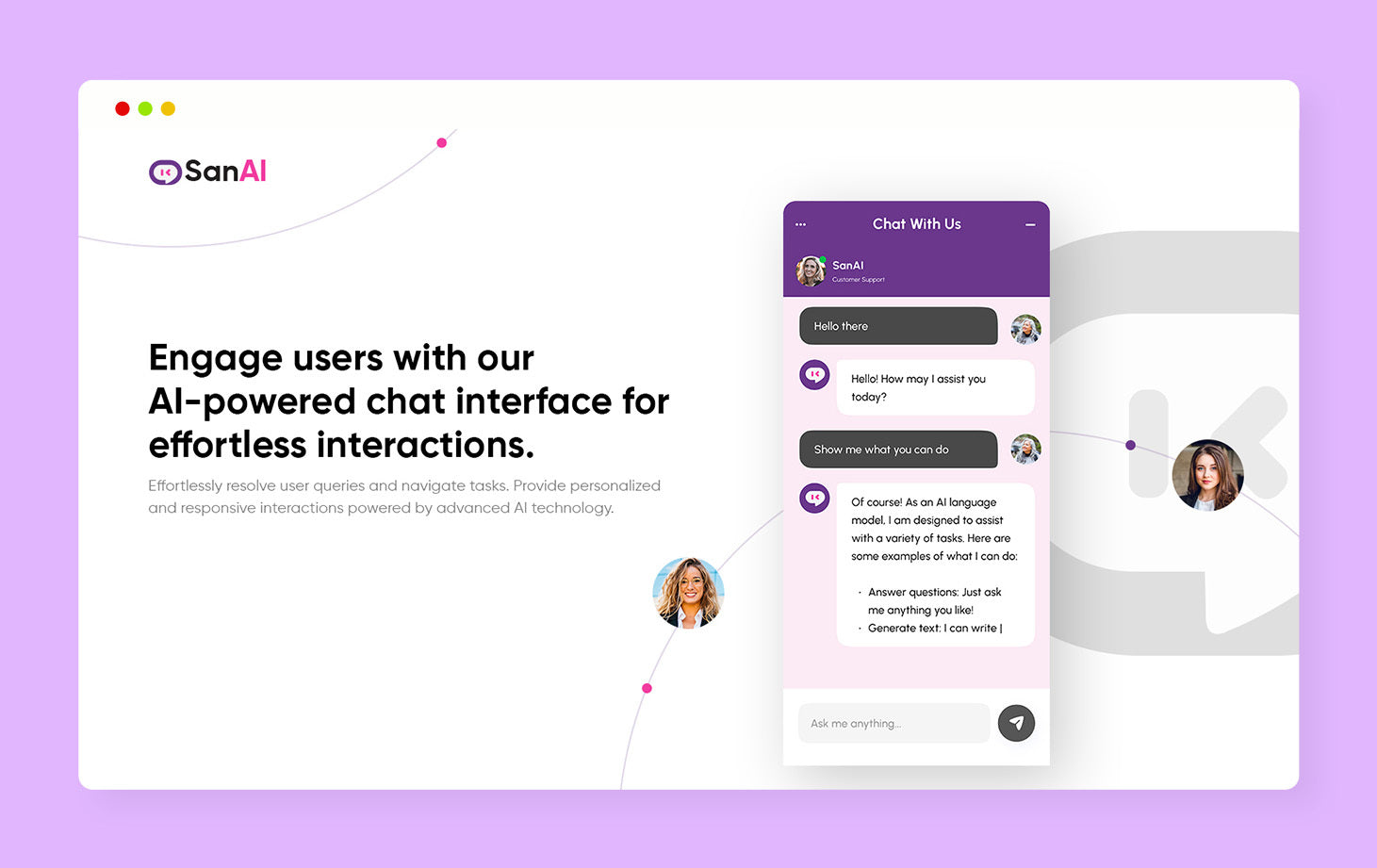 Boost Customer Engagement With SanAI - Shopify Sales Chatbot