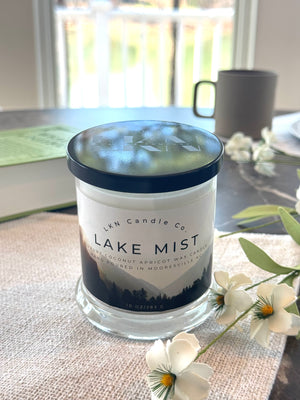 Lake Mist 10oz Candle - lkncandlecompany