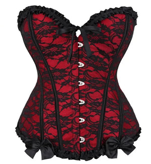 BoomGlam Sissy Basque - Twisted Jezebel  - Sissy Corset