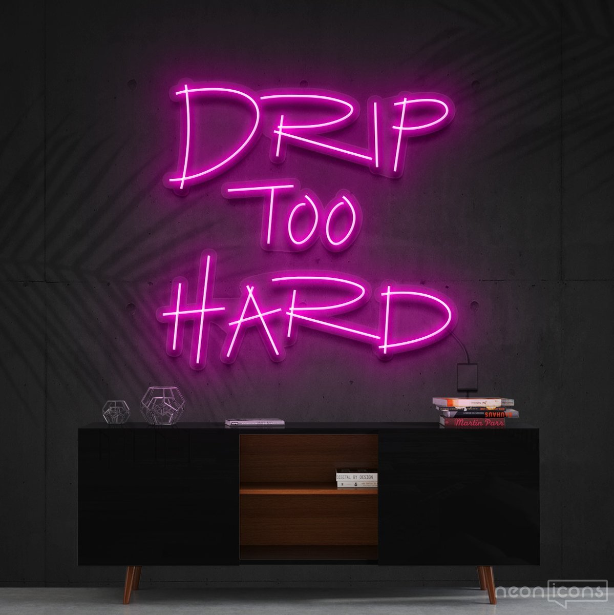 Monogram Drip Neon Sign – Neon Icons