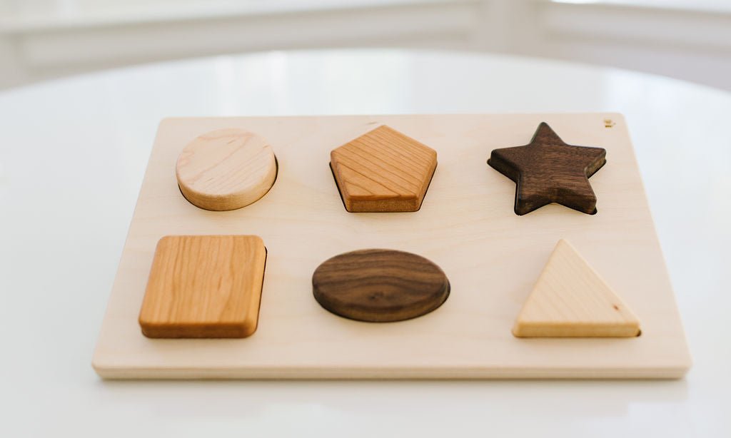 Shape Sorter - Wood + Silicone by Bannor Toys