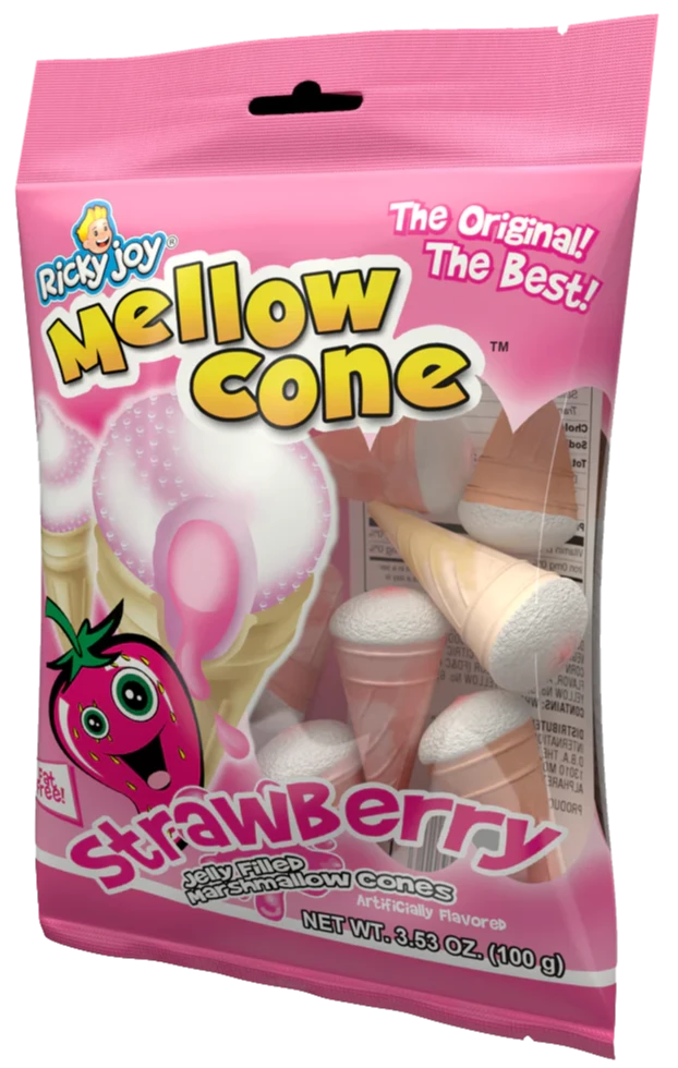 Ricky Joy Mellow Cone Strawberry - 3.53 oz