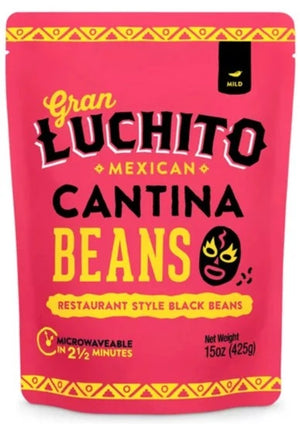 Gran Luchito Cantina Beans Restaurant Style Black Beans - 15 oz - PantryWay - Ranch Styled Beans