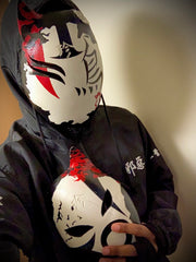 ANBU Brotherhood member Lost Kage, showing off his 3rd and 4th Custom masks