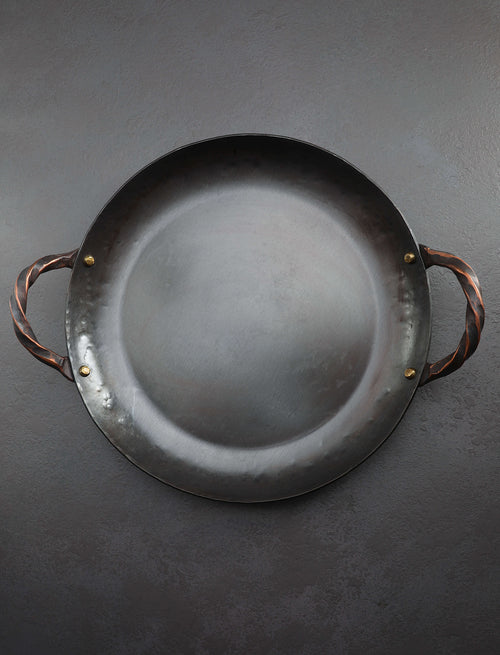 12 Octagon Carbon Steel Skillet - Hand Forged – Copper State Forge