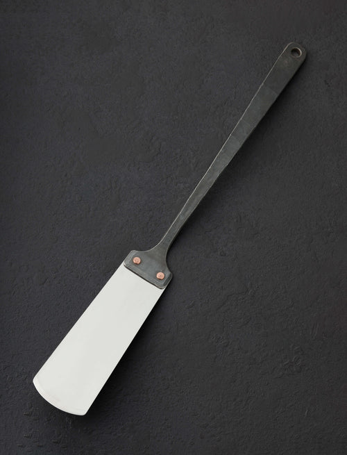 Slotted Copper Serving Spatula