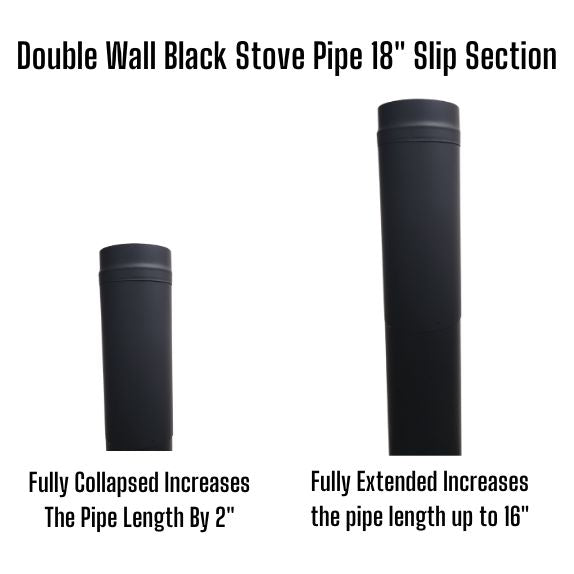 Double Wall Smoke Pipe Thermometer w/ Probe 