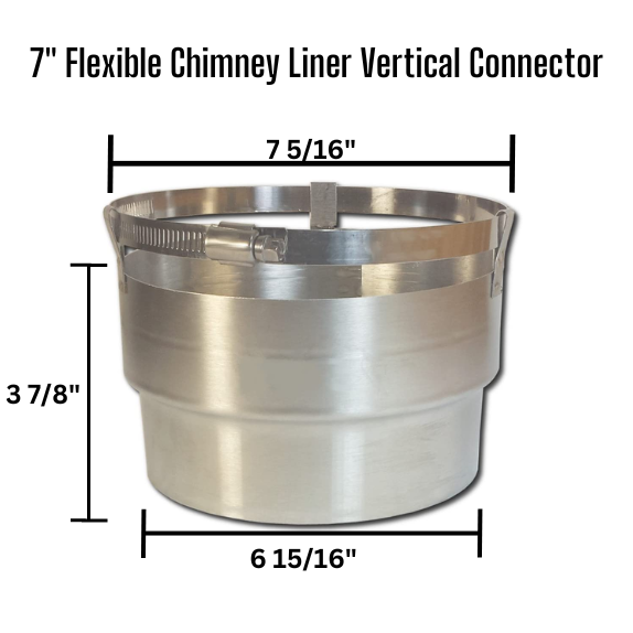 6 inch double ply smooth wall round Chimney Liner Kits in lengths up to 50  feet long! ChimneyLinerKits.com