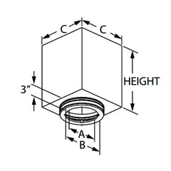 Square Ceiling Box DuraTech