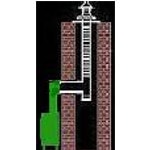 diagram of chimney tee