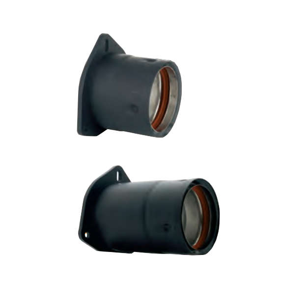 Rock-Vent Pellet Pipe - 304L Inner / Galvalume Outer Painted Black