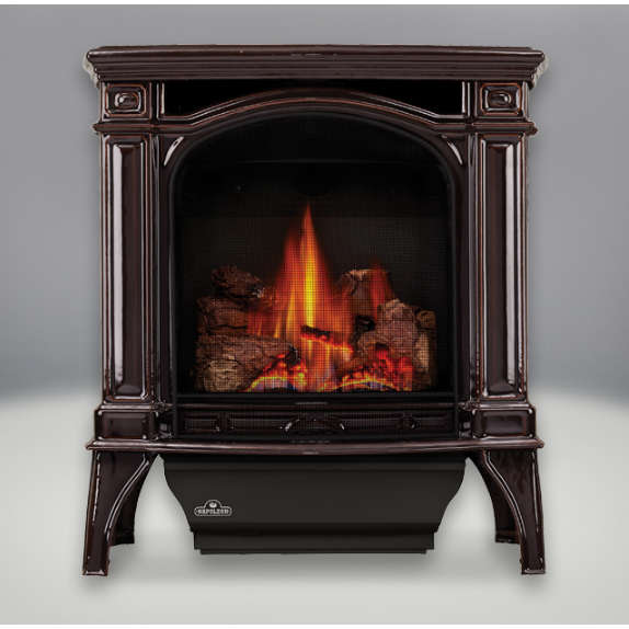 Heritage Premium Small Direct Vent Cast Iron Stove (Electronic