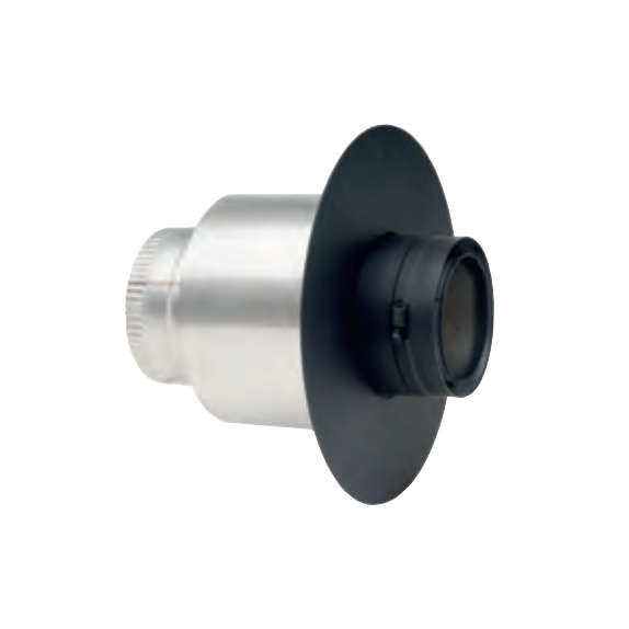 Rock-Vent Pellet Pipe Tee Connectors