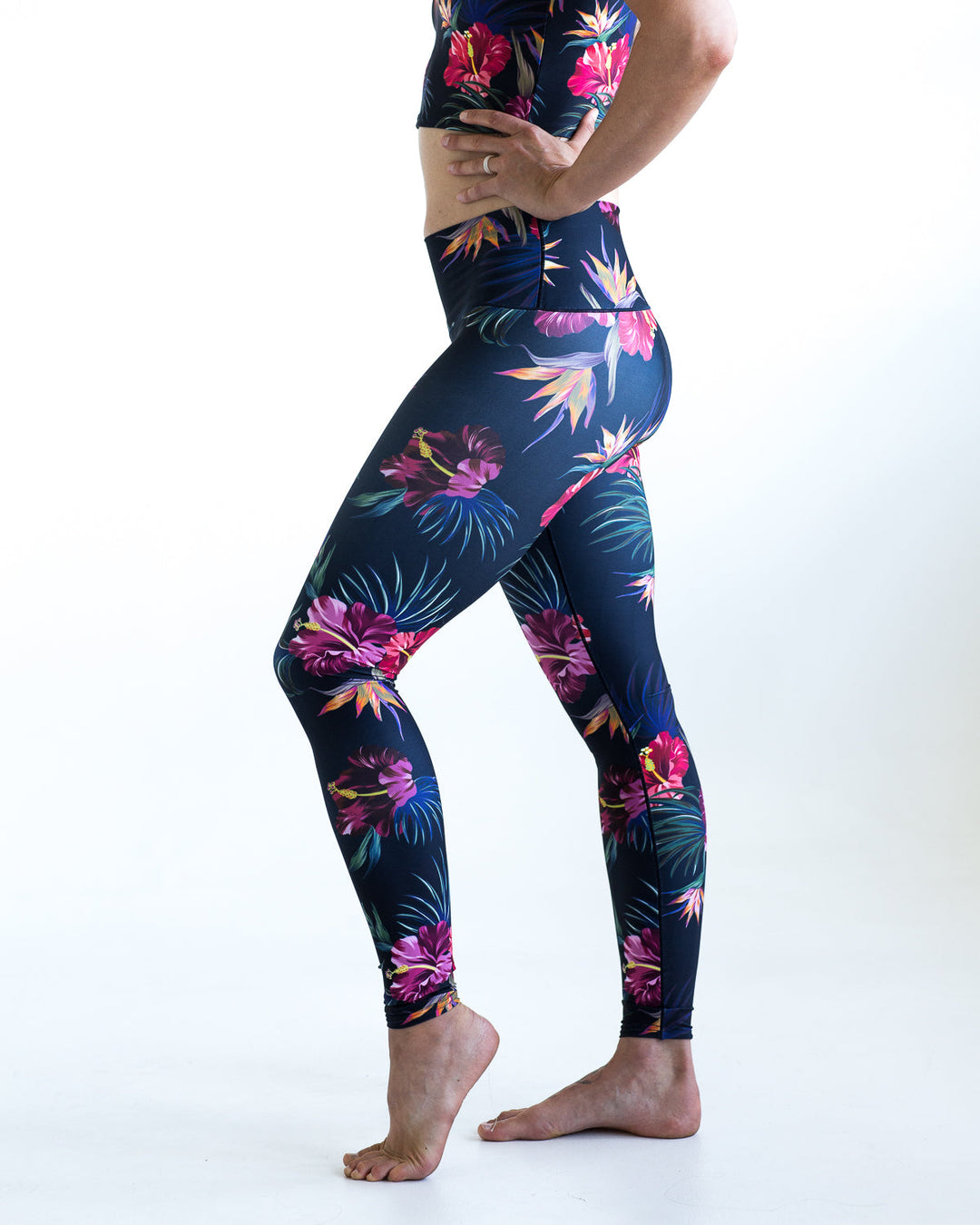 Colorado Threads Women's Blue Wave Yoga Pants - Colorado Threads Clothing